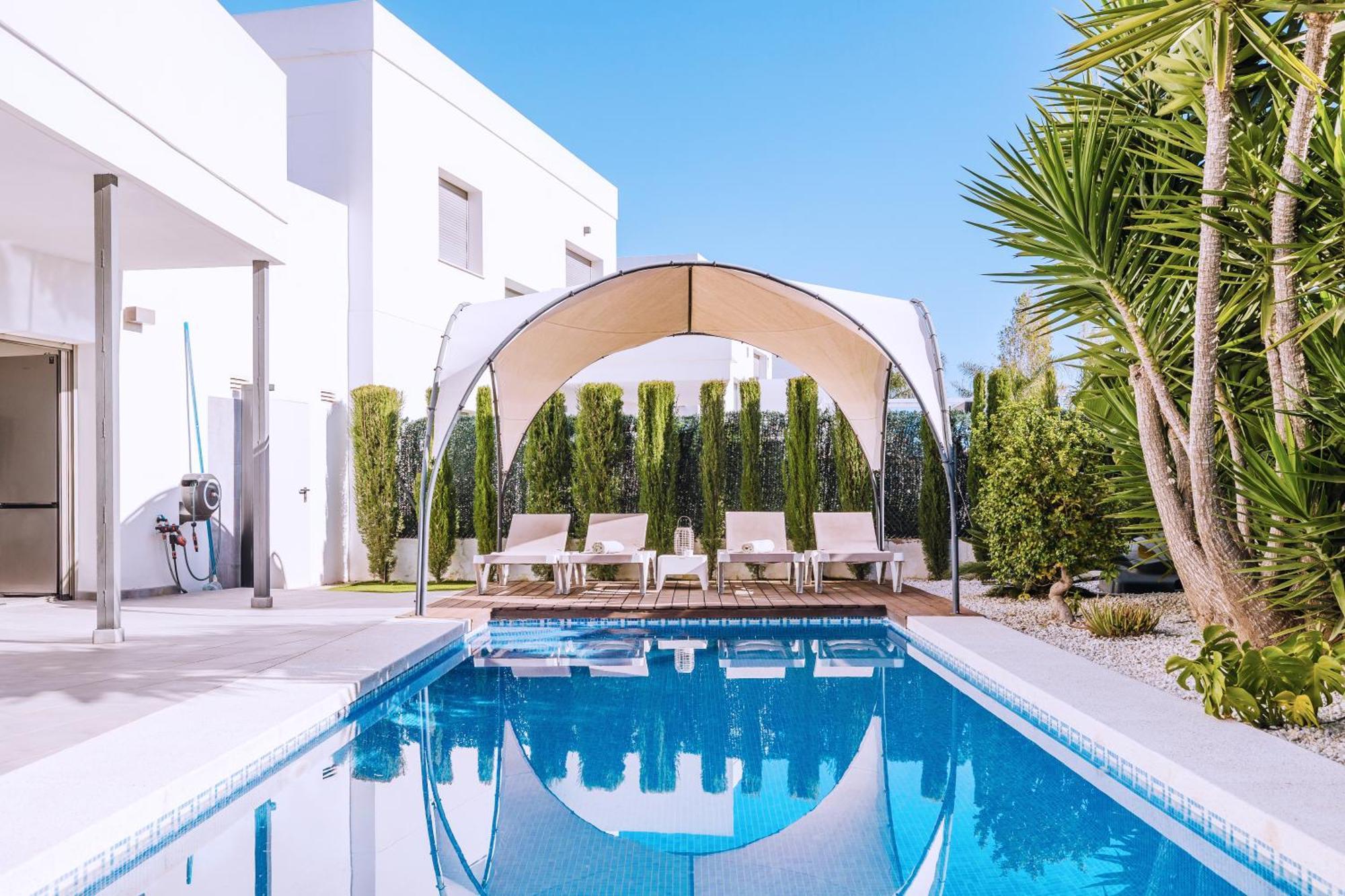 Casa Coco Stylisches Beachhouse Mit Pool & Sundeck Els Poblets Denia מראה חיצוני תמונה