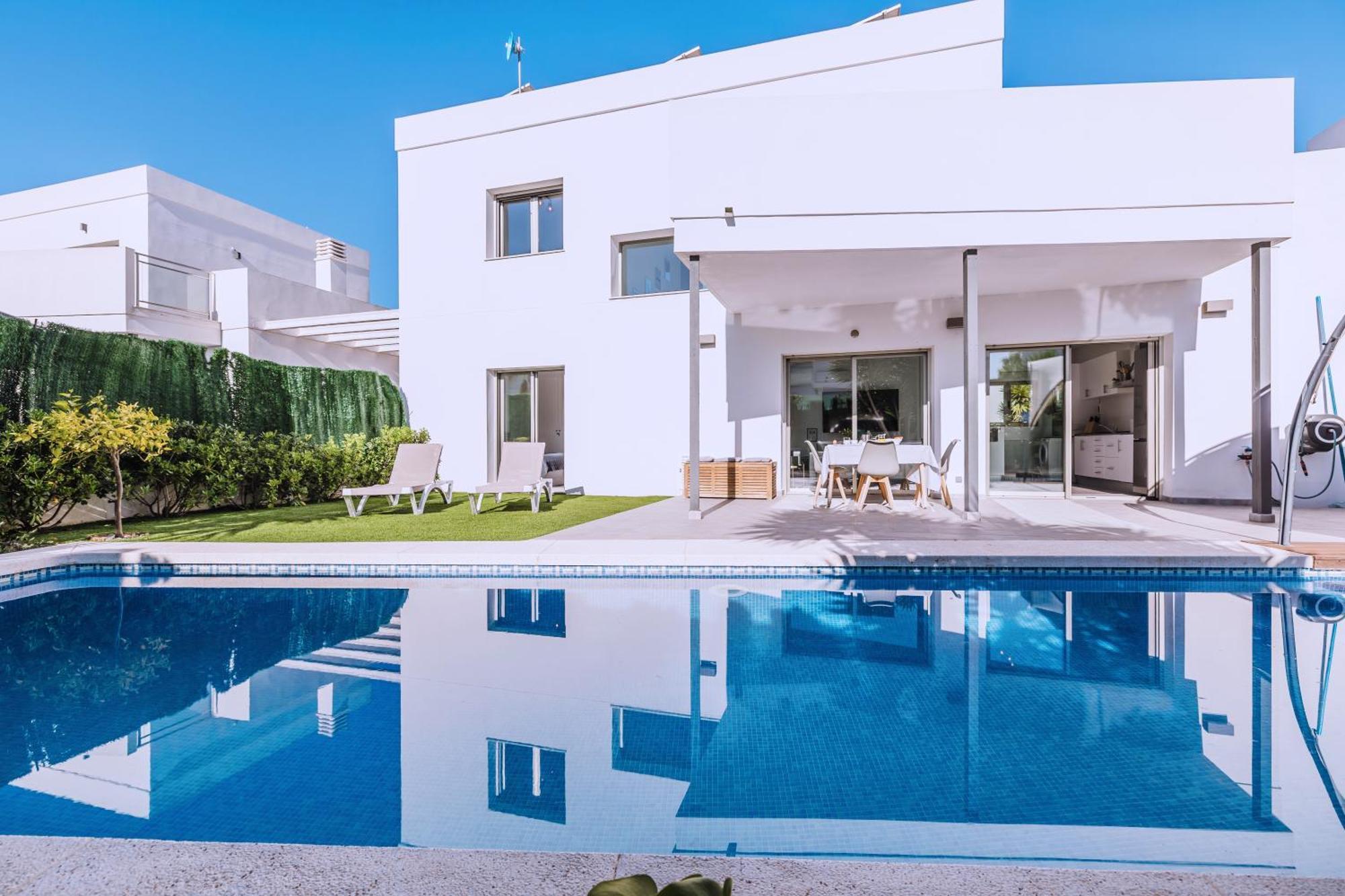 Casa Coco Stylisches Beachhouse Mit Pool & Sundeck Els Poblets Denia מראה חיצוני תמונה